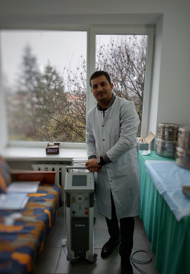 Вітаємо лікарню Мукачево з придбанням гольмієвого лазера Quanta System Litho 30 Вт